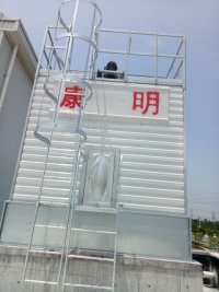 方形逆流开式冷却塔